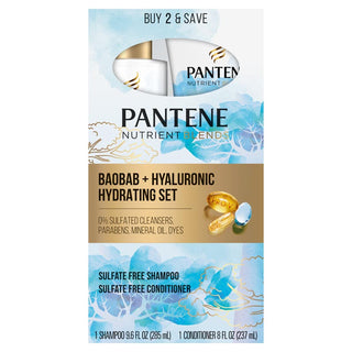 Hydrating Glow Baobab + Hyaluronic Sulfate Free Shampoo & Conditioner Set