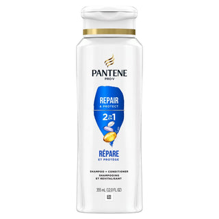 Pantene Repair & Protect 2 in 1 Shampoo + Conditioner 12 oz