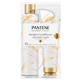 Collection Shampooing et revitalisant Unbreakable Lengths à l'eau et à l'huile de riz