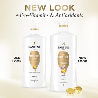 Pantene Daily Moisture Renewal Shampoo 23.6 oz new look