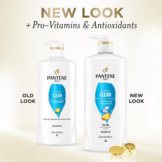 Pantene Classic Clean Shampoo 23.6 oz new look