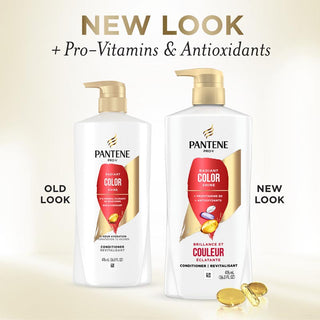 Pantene Radiant Color Shine Conditioner 16.0 oz new look