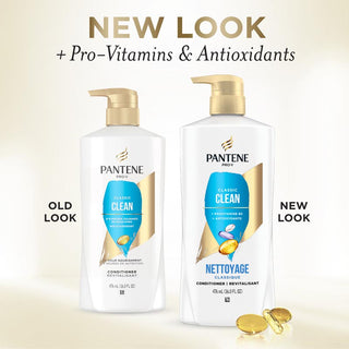 Pantene Classic Clean Conditioner 16.0 oz new look