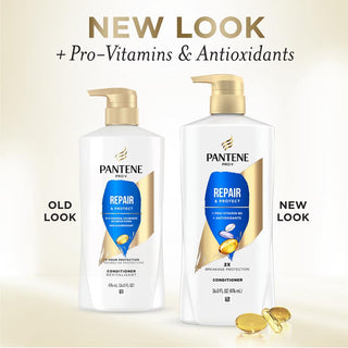 Pantene Repair & Protect Conditioner 16.0 oz new look