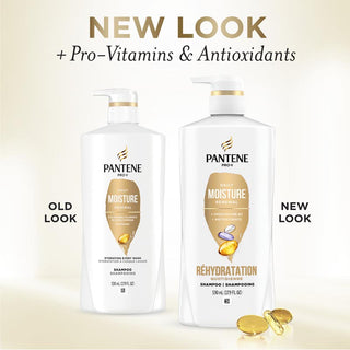 Pantene Daily Moisture Renewal 2 in 1 Shampoo & Conditioner 17.9 oz new look