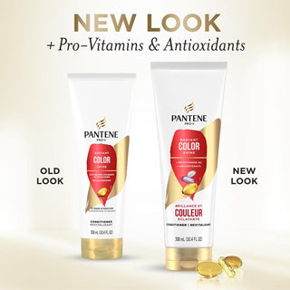 Pantene Radiant Color Shine Conditioner 10.4 oz new look