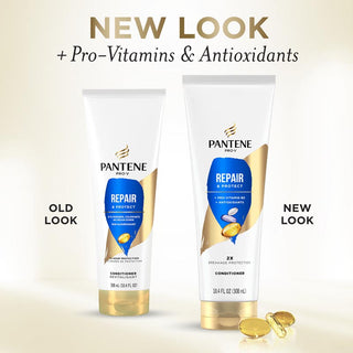 Pantene Repair & Protect Conditioner 10.4 oz new look