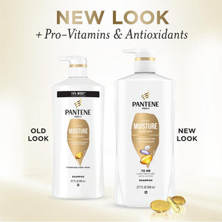 Pantene Daily Moisture Renewal Shampoo 27.7 oz new look