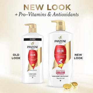 Pantene Radiant Color Shine Conditioner 25.1 oz new look