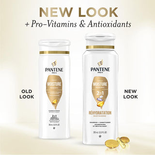 2 in 1 Daily Moisture Renewal Shampoo & Conditioner 12 oz new look