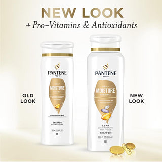 Pantene Daily Moisture Renewal Shampoo 12oz new look