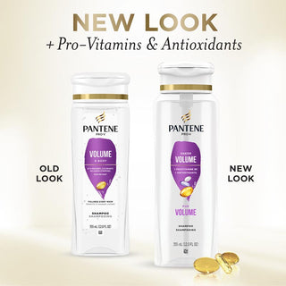 Pantene Sheer Volume Shampoo 12 oz new look