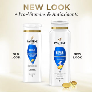 Pantene Repair & Protect Shampoo 12 oz new look