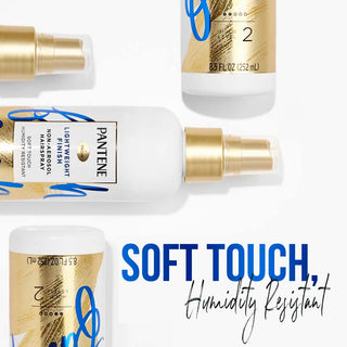 Lightweight Finish Non-Aerosol Hairspray Soft Touch Humidity Resistant