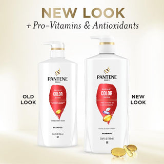 Pantene Radiant Color Shine Shampoo 23.6 oz new look
