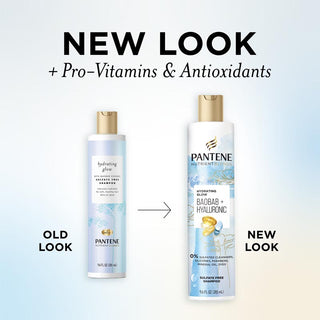 Hydrating Glow Shampoo with Baobab Essence, Sulfate Free new look