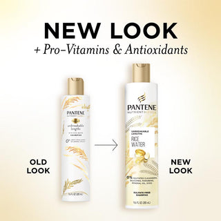 Unbreakable Lengths Rice Water Shampoo new look