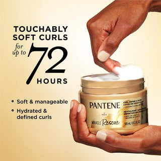 Touchably soft curls for 72 hours