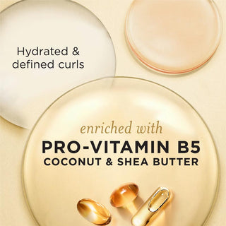 Enriched with pro-v vitamin b5 and coconut and shea butter