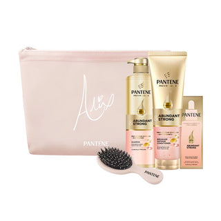Alix Earle Pantene Abundant & Strong Gift Set 