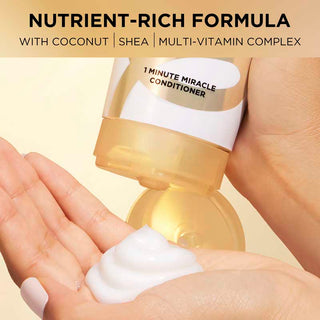 Nutrient-Rich Formula with coconut, shea, multivitamin complex