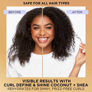 Visible Results with Curl Define and Shine Coconut & Shea