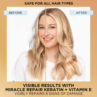 Visible Results with Keratin & Vitamin. E