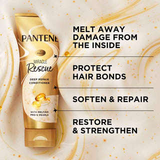 Melt away damage from inside, protect hair bonds