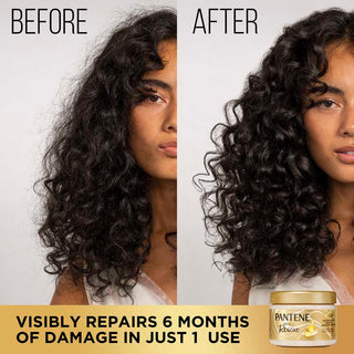 Miracle Rescue Intensive Bond Repair Mask before and after
