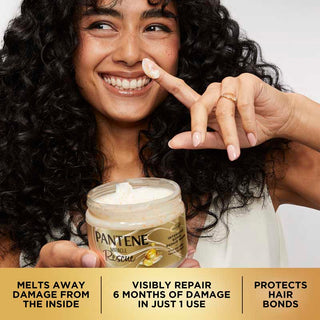 Melts away damage from inside, visibly repairs hair in 6 months, protects hair bonds
