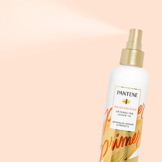 Moisturizing Leave-In Conditioner  in use