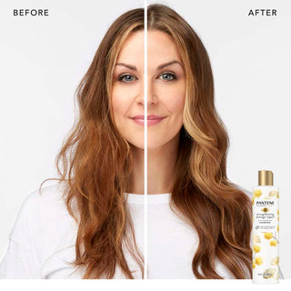 Strengthening Damage Repair Shampoo before and after
