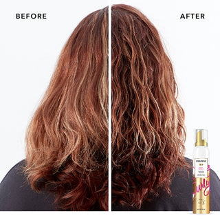 Soft Curls Shaping Mousse Before & After