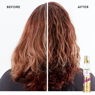 Volume & Body Mousse - Before and After hair