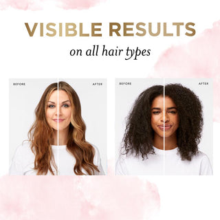 Rose Water Collection Visible Results on all hair types