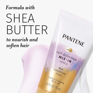 Formula with Shea Butter to nourish and soften hair