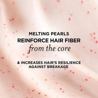 Melting Pearls reinforce hair fiber from the core & increases hair's resilience against breakage