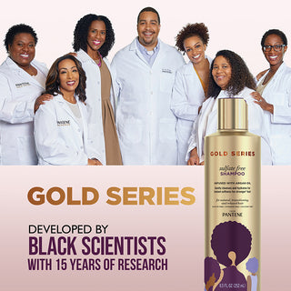 GS Sulfate Free Shampoo scientist